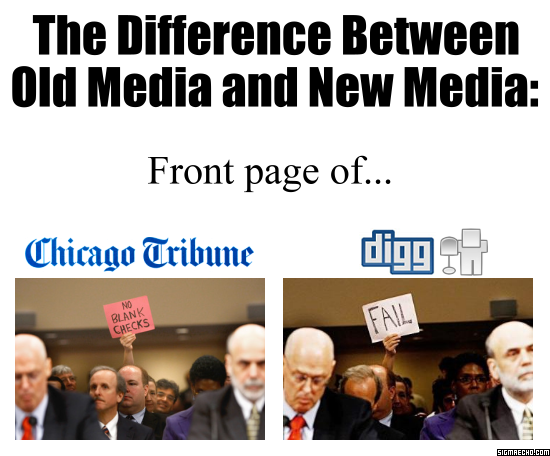 The Difference Between Old Media and New Media