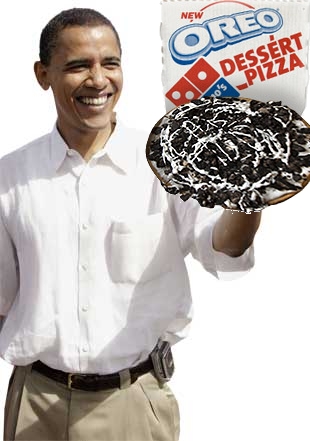 Obama Oreo Pizza